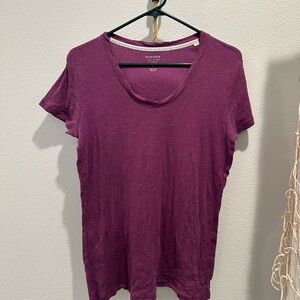 Sonoma Women's Short Sleeve Plum Tee